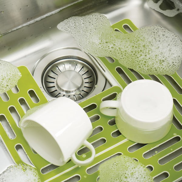 Protiskluzové podložky v sadě 2 ks do dřezu 28,5x28,5 cm Sink – Joseph Joseph-image-2