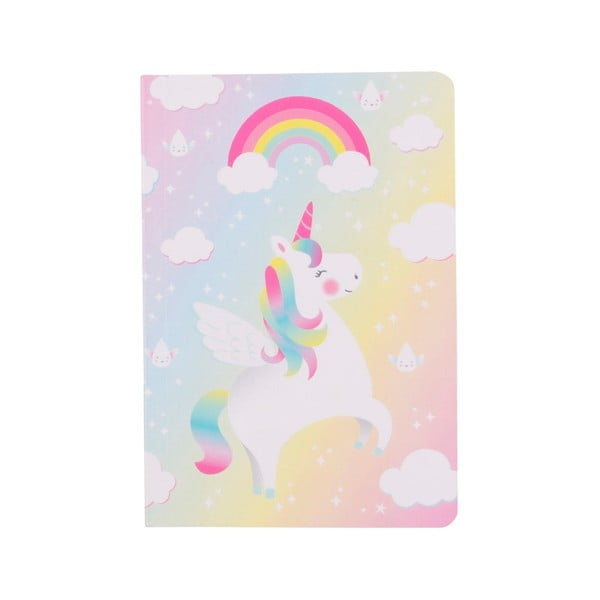 Zápisník Sass & Belle Rainbow Unicorn