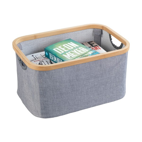 Skládací úložný koš Wenko Baharui Bamboo-image-3