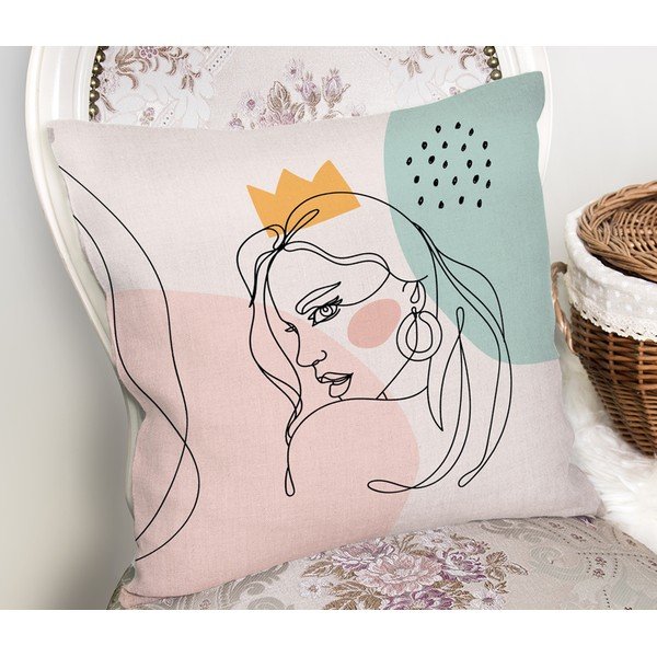Sada 3 dekorativních povlaků na polštáře Minimalist Cushion Covers Minimalist Line, 45 x 45 cm-image-1