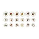 18dílná sada porcelánových talířů Brandani Le Primizie