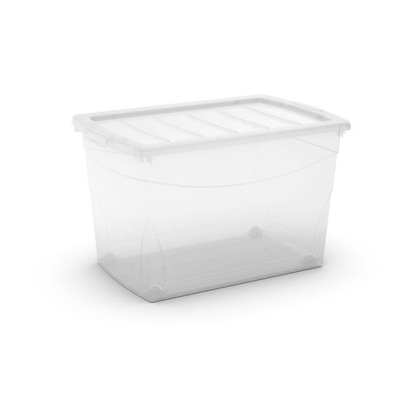 Plastový úložný box s víkem 58,5x39x36,5 cm Omnibox XL – KIS