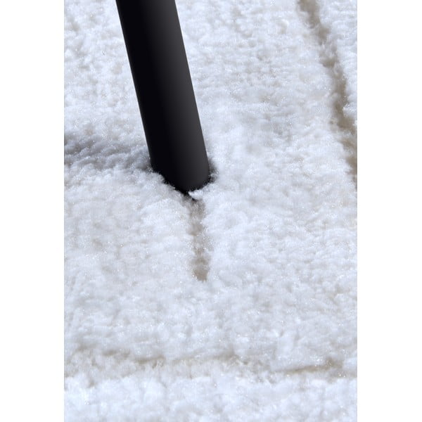 Bílý kulatý koberec ø 200 cm Panglao New York White – Elle Decoration-image-3