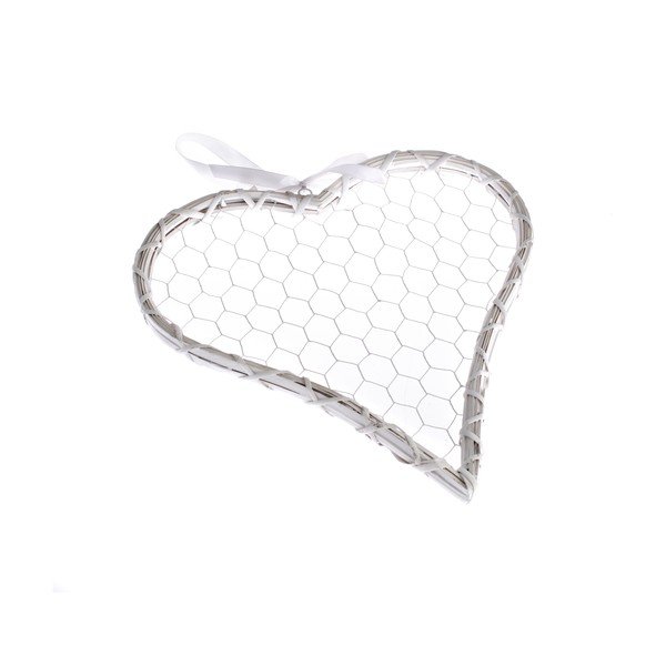 Dekorativní závěsné srdce Dakls Rattano Heart Dos