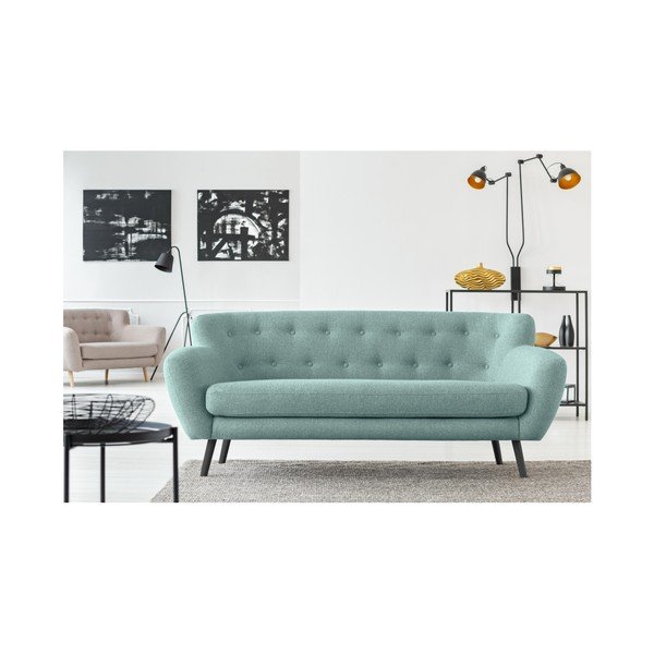 Zelená pohovka Cosmopolitan design Hampstead, 192 cm-image-4