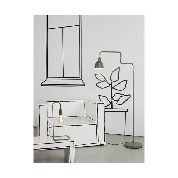 Zelená stojací lampa s kovovým stínidlem (výška 150 cm) London – it's about RoMi-image-2