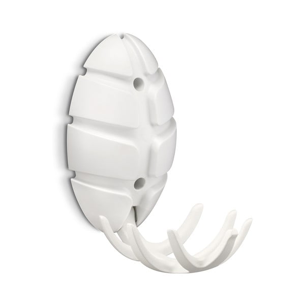 Bílý nástěnný plastový háček Bug – Spinder Design-image-2
