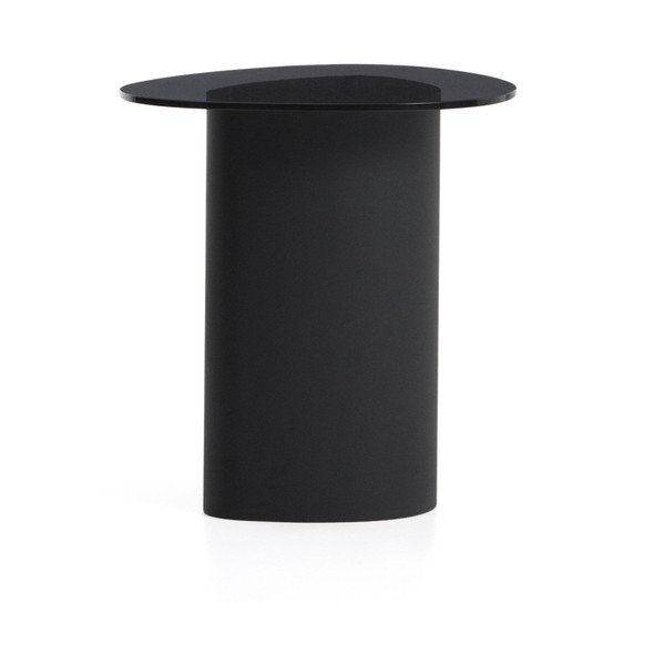 Odkládací stolek se skleněnou deskou 47x48 cm Olir – Kave Home