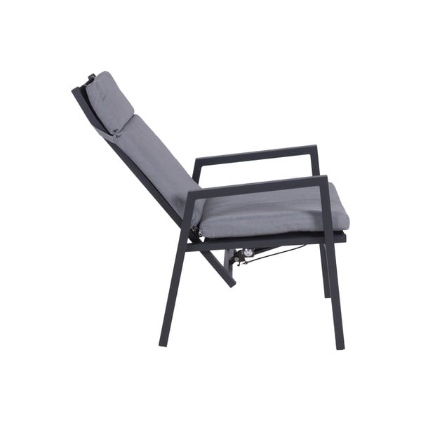 Šedá kovová zahradní židle Sintra – Garden Pleasure-image-4