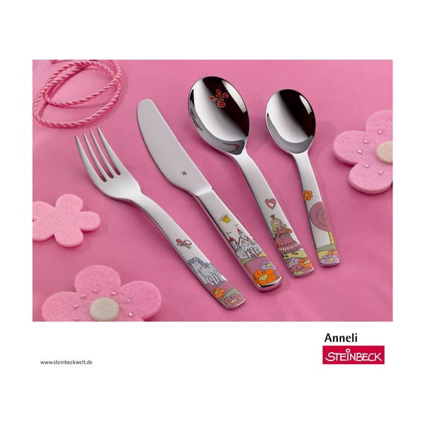 Sada 4 dětských příborů z nerezové oceli WMF Anneli-image-2