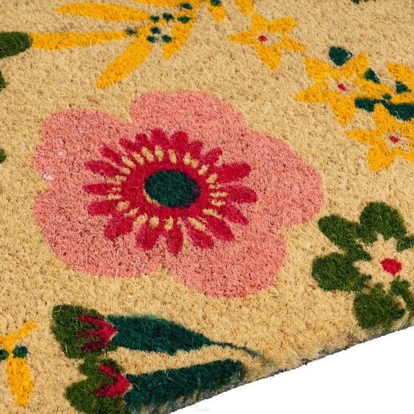 Rohožka z kokosového vlákna 40x60 cm Flora – Casa Selección-image-2