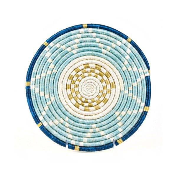 Ručně pletená podložka pod horké nádoby All across Africa Owiti, Ø 25,4 cm