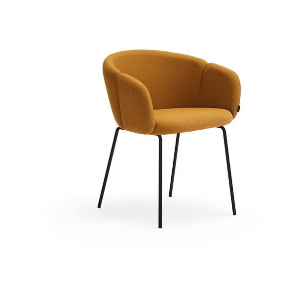Jídelní židle v hořčicové barvě Add – Teulat