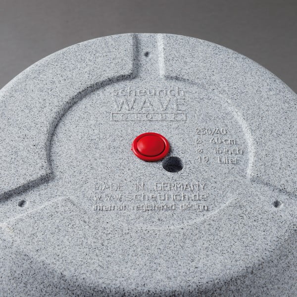 Venkovní květináč Globe 50 cm, hnědý-image-1