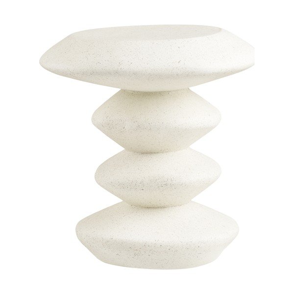 Kamenný kulatý odkládací stolek ø 36 cm Blackburn – House Nordic