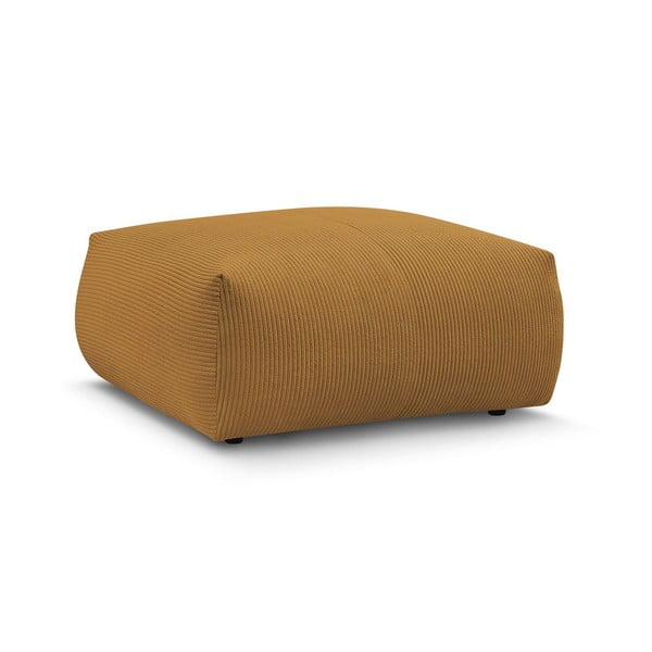 Žlutá manšestrová podnožka Voltaire – Bobochic Paris-image-3