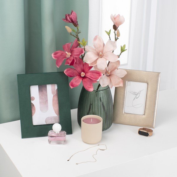 Umělé květiny v sadě 10 ks (výška 69 cm) Magnolia – Restilo-image-1