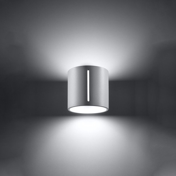 Bílé nástěnné svítidlo Vulco – Sollux-image-3