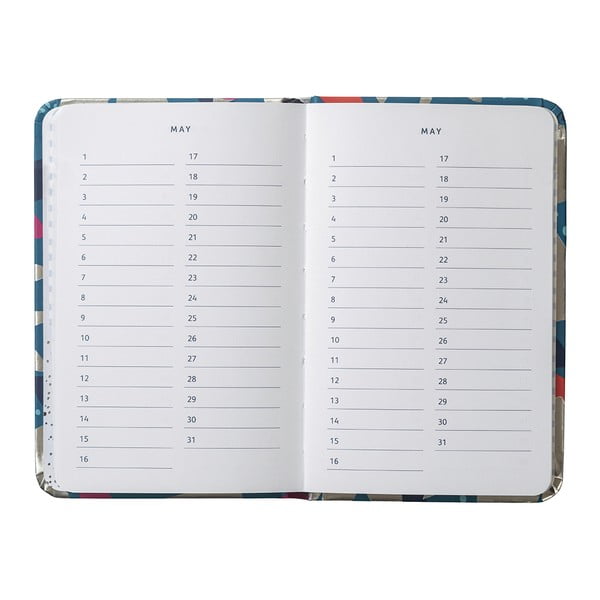 Zápisník na adresy a narozeniny Busy B Floral-image-2