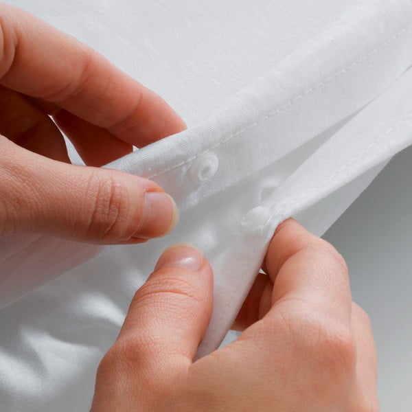 Antracitový bavlněný povlak na peřinu na jednolůžko 140x200 cm Lina – douceur d'intérieur-image-1