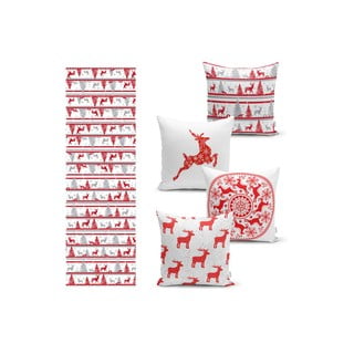 Set povlaků na polštář a běhounu 5 ks – Mila Home