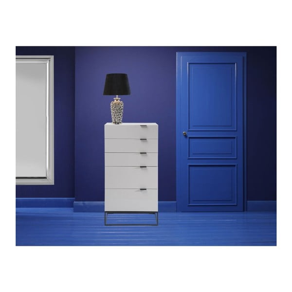 Stolní lampa ve stříbrné barvě Kare Design Rose-image-1