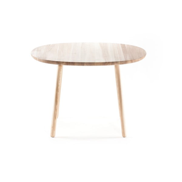 Přírodní jídelní stůl z masivu EMKO Naïve, ⌀ 110 cm-image-3