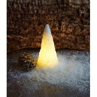 Světelná LED dekorace Sirius Snow Cone, výška 15 cm
