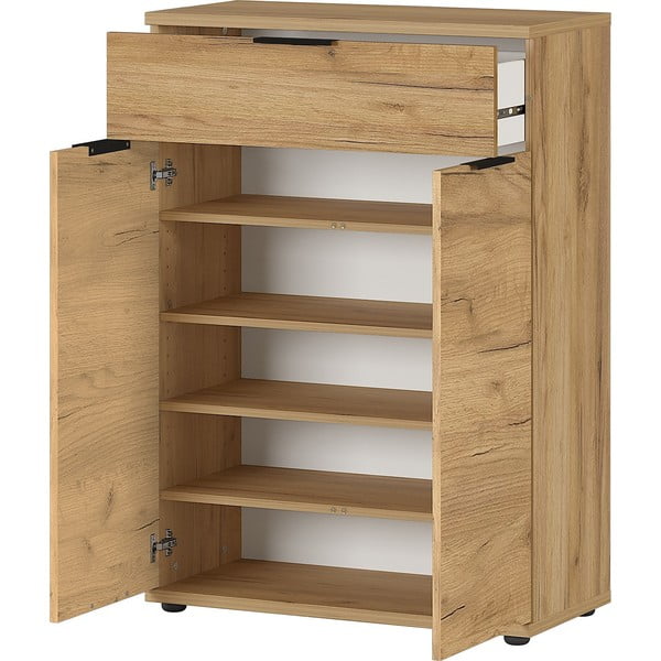 Botník v dekoru dubu se šuplíky Fremont - Germania-image-3