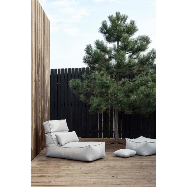 Světle šedé zahradní lehátko Blomus Cloud-image-1