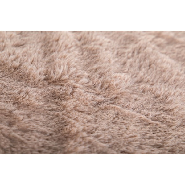 Hnědá deka z umělé kožešiny 150x200 cm Ruby – Tiseco Home Studio-image-2
