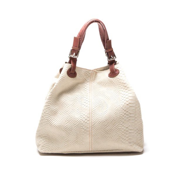 Kabelka Python Beige-image-1