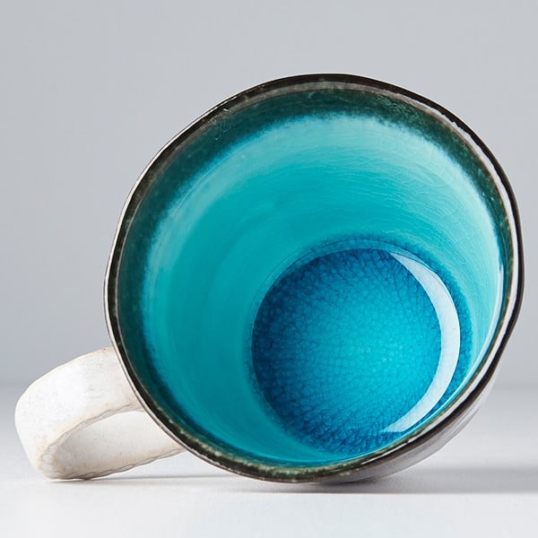 Modro-bílý keramický hrnek MIJ, 250 ml-image-3