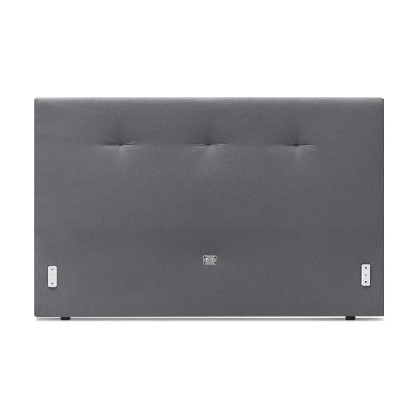 Šedá čalouněná dvoulůžková postel s roštem 180x200 cm Tory - II. jakost – Bobochic Paris-image-3