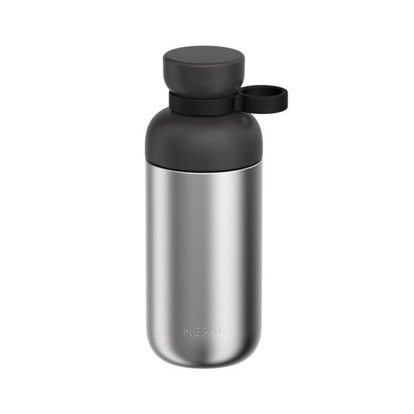 Černá/ve stříbrné barvě lahev z nerezové oceli 500 ml Vita – Mepal