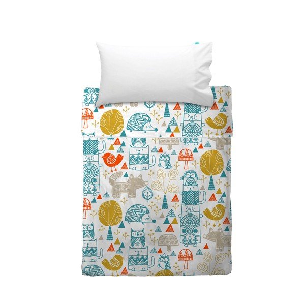 Přehoz a povlak na polštář Moshi Moshi Teepee, 100 x 135 cm