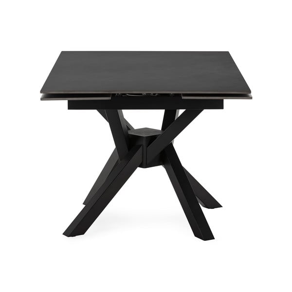 Rozkládací jídelní stůl s přídavnou deskou s deskou z kamene 90x150 cm Arlene – Marckeric-image-3