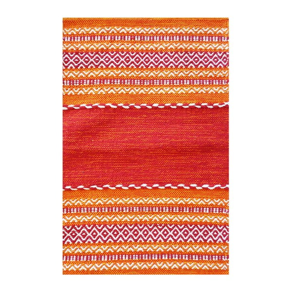Ručně tkaný bavlněný koberec Webtappeti Jacinta, 50 x 80 cm