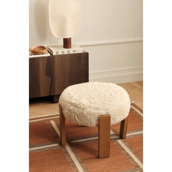 Béžová čalouněná stolička Mammut – Ellos Home-image-1