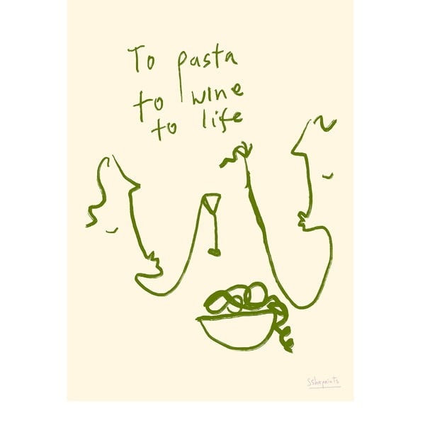 Plakát 30x40 cm To Life – Ruby Hughes – The Poster Club