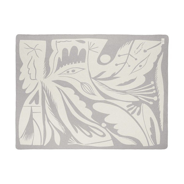 Světle šedá deka 165x200 cm Lino – noo.ma