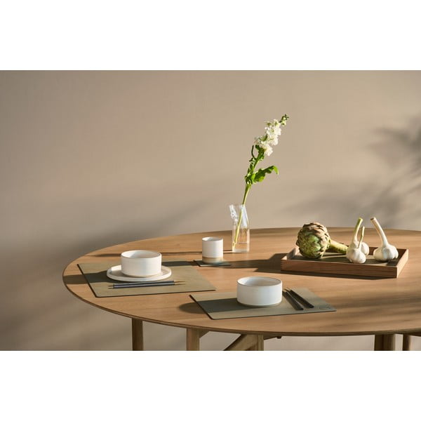 Prostírání z eko kůže 35x45 cm Square L Nupo – LIND DNA-image-3