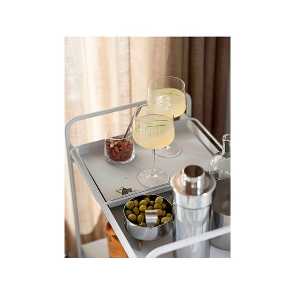Kovový servírovací stolek na kolečkách 40.5x61 cm A-Cocktail – Zone-image-4