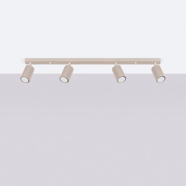 Taupe kovové bodové svítidlo 6,5x81 cm Gleam – Sollux-image-2