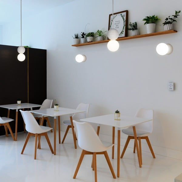 Šedé nástěnné svítidlo SULION Creta, výška 10 cm-image-3