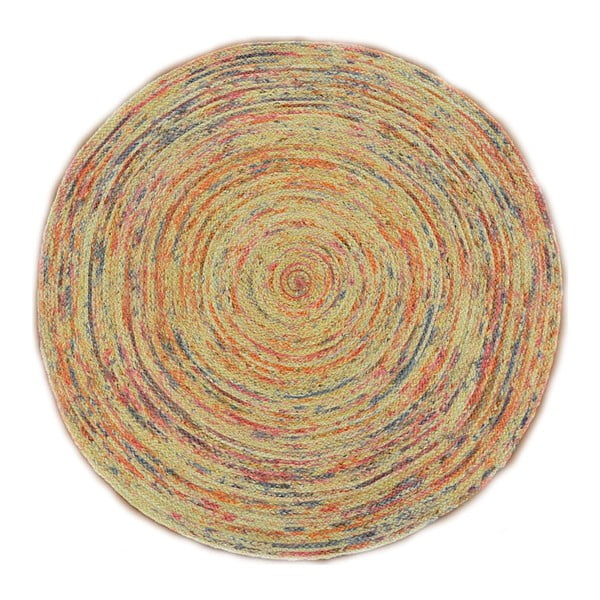 Kulatý ručně tkaný koberec Bakero Roberta 54, 120 cm