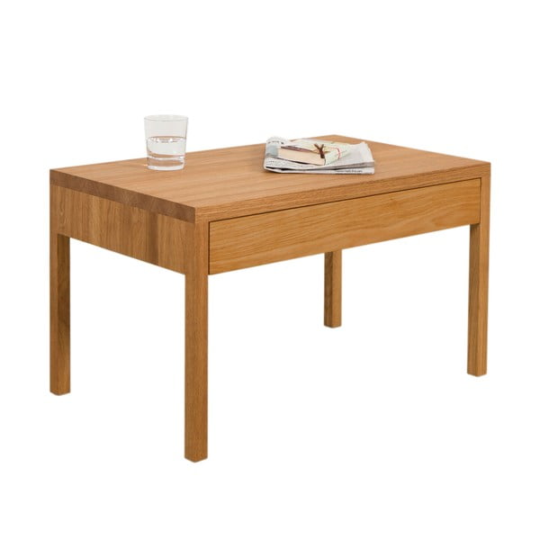 Noční stolek z dubového dřeva Ellenberger design Alex