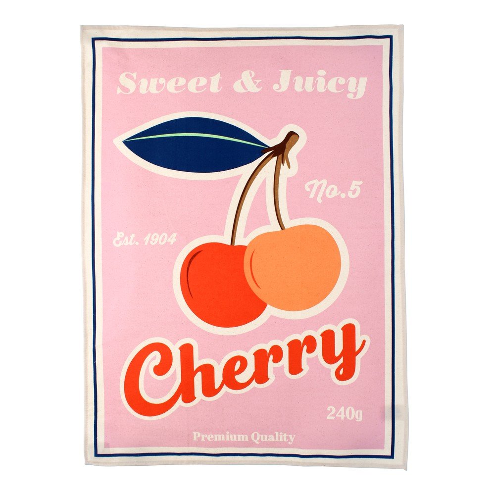 Bavlněná utěrka 70x50 cm Cherry – Rex London