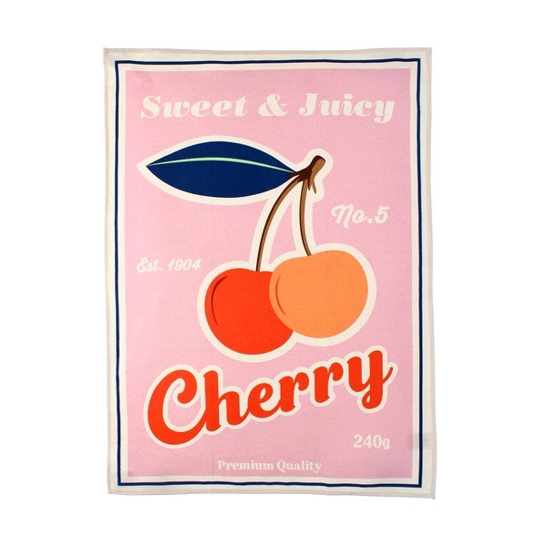 Bavlněná utěrka 70x50 cm Cherry – Rex London