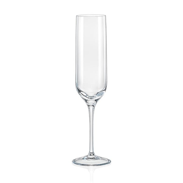 Sada 6 sklenic na šampaňské Crystalex Uma, 200 ml